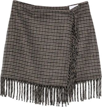 P.A.R.O.S.H. Gonna a quadri - Grigio