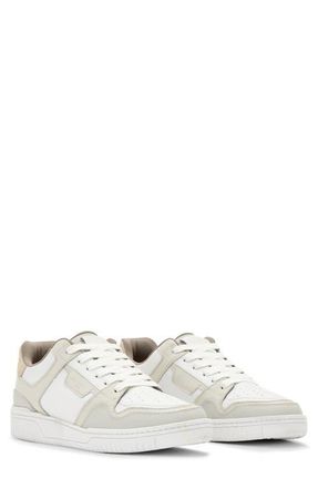 AllSaints Regan Plus Low Top Sneaker in Chalk White/White at Nordstrom, Size 10