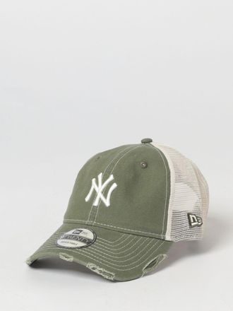 New Era Cappello 9Forty NY Yankees in cotone used e nylon a rete con logo ricamato