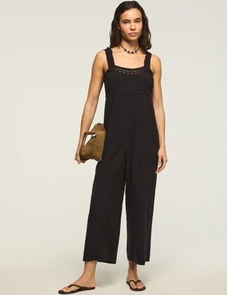 Lucky Brand Womens Lace Jumpsuit