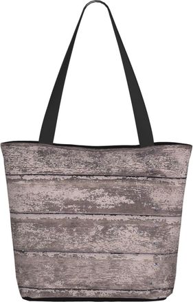 AOOEDM Rustic Wooden Planks Ladies Shopping Bag 13x11x7in.The Perfect ValentineS Day Gift.It Is The Best ValentineS Day Gift For Mom, Daughter, Wife,Etc