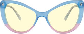 Gunnar D.VA TOKKI EDITION LE DVA-08001 Blue-Light Block Womens Sunglasses Blue Size 54