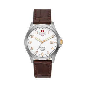JDM Military Alpha I White Dial Mens Watch JDM-WG001-02