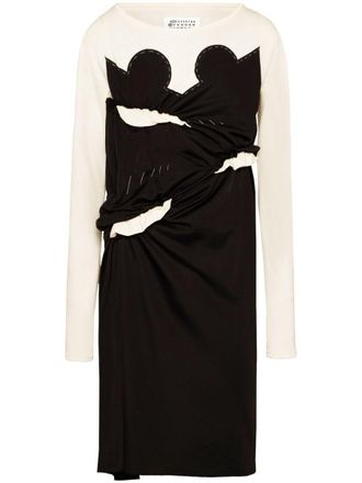 Maison Margiela Cotton Blend Midi Dress