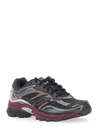 Saucony Leather and Mesh Sneakers - Multicolor