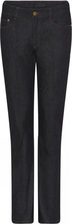 C.Ro Pin-tuck Indigo Stijlvolle Top - Dames - Skinny Jeans - Zwart - 3XL - Jeans