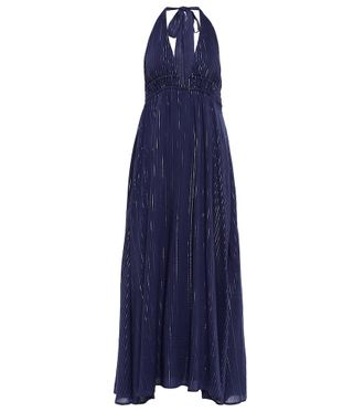 Heidi Klein Striped halterneck maxi dress