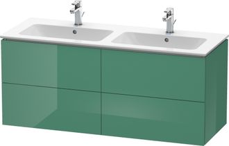 Duravit Duravit L-cube Mueble De Pared, 4 Cajones, Ancho: 1290mm, Para Me By Starck 233613, Color: Jade Laca Alto Brillo - Lc625900303
