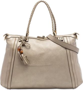 Gucci Pre-owned Gucci Large Leather Bella Tote Ladies ZJ4MQ715MAV92LLB