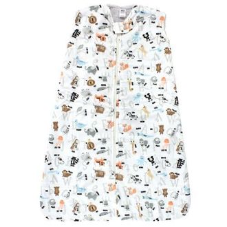 Hudson Baby Luxurious Mink & Fluffy Unisex Comfort Cocoon in Alphabet Animals at Nordstrom