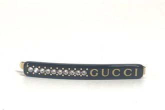 Gucci Pre-owned Accessories, female, Black, Size: ONE SIZE Pre-owned Plastic hair-accessories