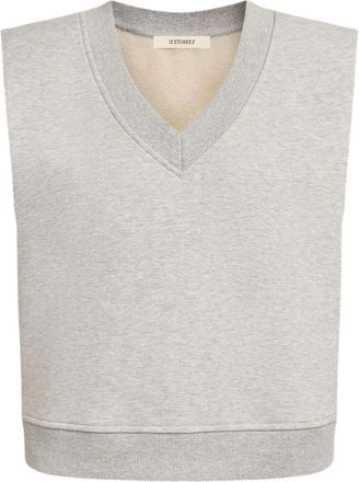 12 Storeez v-neck vest - Grey