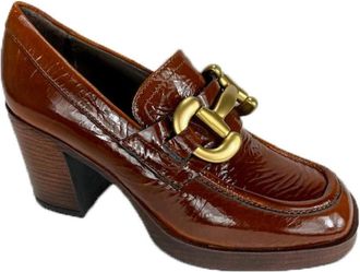 Mjus Schoenen Mocassin - Dames - Pumps - Bruin - 39 EU - Schoenen