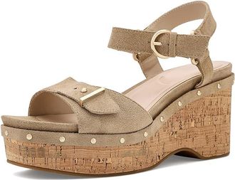 Pelle Moda Ciana Womens Wedge Shoes Ecru : 9.5 M, Suede