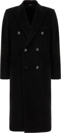 Dolce & Gabbana Hombre, Abrigos, Negro, Talla: M