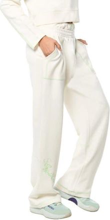 Sergio Tacchini Greta Sweatpant in Gardenia at Nordstrom, Size Xx-Large