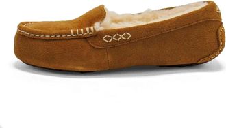 UGG Womens Ansley Moccasin Style Slippers In Chestnut