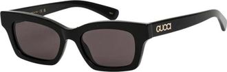 Gucci Cat-eye Zonnebril - Dames - Accessoires - Zwart - Maat: 51 MM
