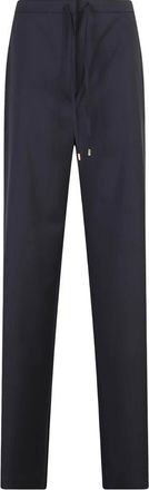 Max Mara Mujer, Pantalones, Azul, Talla: L