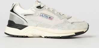 Autry Sneaker Hyperway in pelle e mesh bicolore con logo intagliato