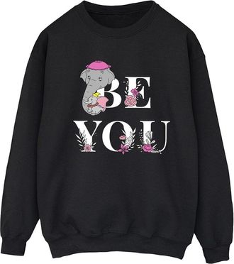 Disney Dames/Dames Dumbo Be You Sweatshirt (Zwart)
