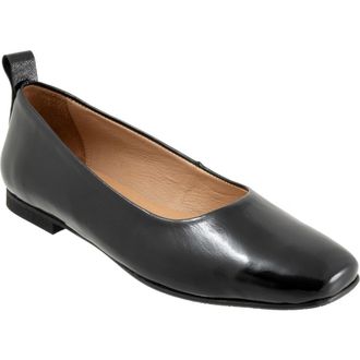 Bueno Elizabeth Flat in Black Patent at Nordstrom Rack, Size 5.5-6Us / 36Eu