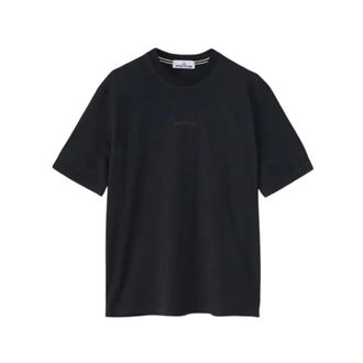 Stone Island Hombre, Camisetas, Negro, Talla: XL