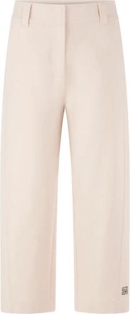 Marc Cain Broeken, Dames, Wit, L, Leer, Weite Culotte Wokha