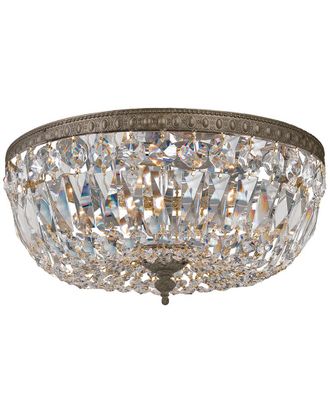 Crystorama 3-Light Italian Ceiling Mount