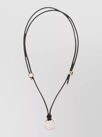 Brunello Cucinelli calf leather bos taurus keychain pendant