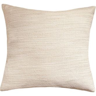Anaya with Love Seaside Smooth Indoor Outdoor Pillow in Beige at Nordstrom, Size 2Ft 0In X 2Ft 0In