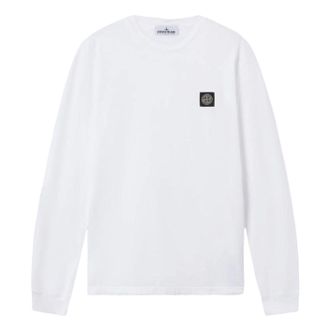 Stone Island 2100031 Compass Print T-Shirt White L1S1521000-31S0013-V0001