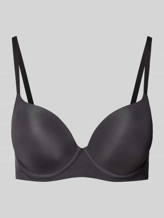 Marc O'Polo BH mit Label-Print in Black, Größe 70A