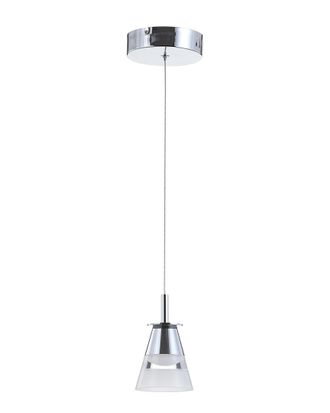 Jonathan Y Designs Jonathan Y Alain 5In 1-Light Adjustable Integrated Led Pendant