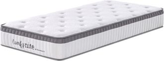 Home Source Industries Home Source - Pocket Sprung Quilted Mattress 3ft Single Medium Firmness 24cm Depth Flat Pack