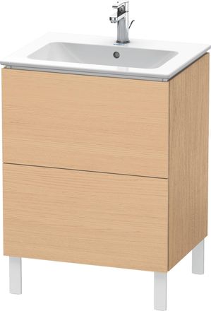 Duravit Duravit L-cube Mueble Bajo Lavabo, Vertical, 2 Extra&iacute;bles