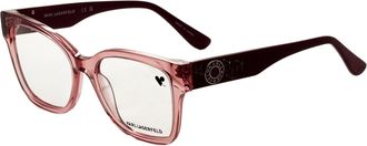 Karl Lagerfeld Womens 54 mm Pink Opticals
