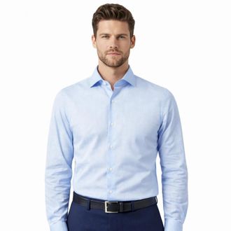 Bagutta Formal Shirts, male, Blue, Size: 5XL Walter Shirt