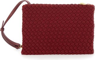 Naghedi Soho Envelope Crossbody - Dames - Schoudertassen - Rood - ONE Size - Leer - Tassen