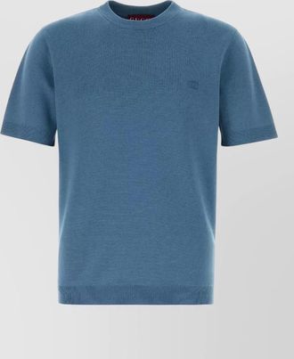 Gucci air force crew neck silk sweater