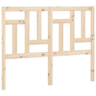 vidaXL Cabecero De Cama Madera Maciza De Pino 140,5x4x100 Cm Vidaxl