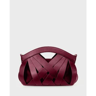 Belle & Bloom One More Night Crossbody Bag in Burgundy at Nordstrom