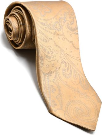 Castangia Paisley Silk Tie