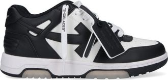 Off-white Black Leather Out Of Office Sneakers