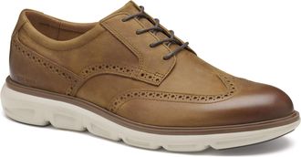 Johnston & Murphy Mens Arnett Wingtip Lace-Up Oxford