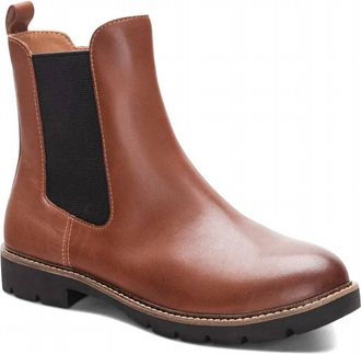 Aetrex Womens Hannah Boot In Cognac