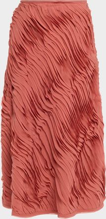 Ulla Johnson Amiko Chiffon Midi Skirt