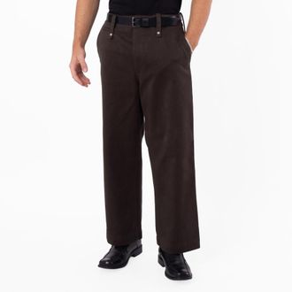 Burberry Loose Fit Trousers, Size Small