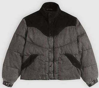 Levi's Wild West Short Puffer Jacket - Mens - XL - Black