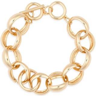Leith Linked Line Bracelet in Gold at Nordstrom Rack